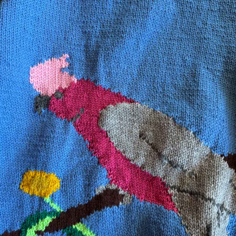 Galah handknit jumper