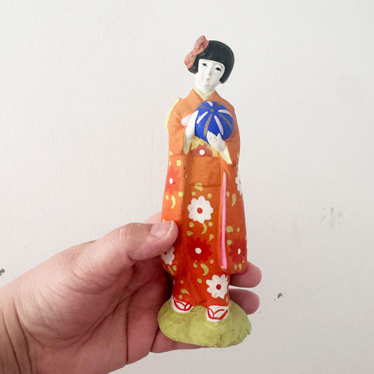 Geisha ceramic doll