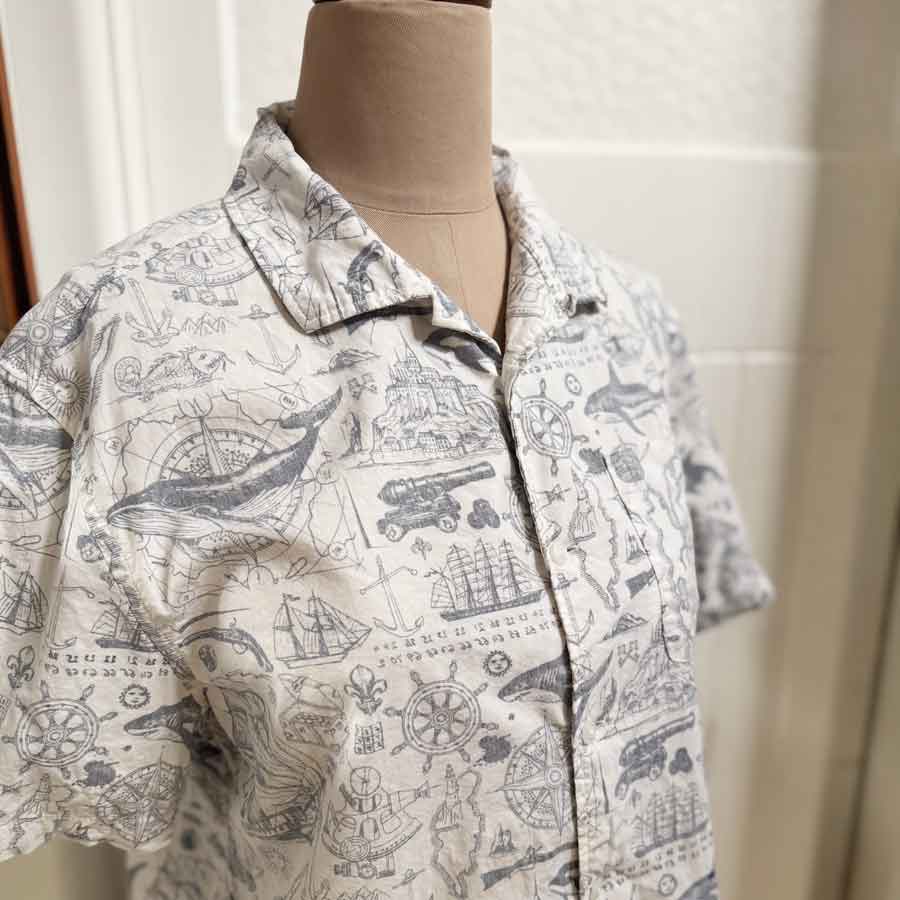 sz M Gondwana seafaring shirt