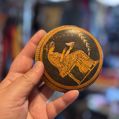 Greek ceramic jewellery box