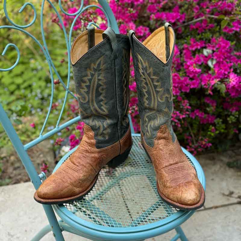 sz 11 mens Old West cowboy boots