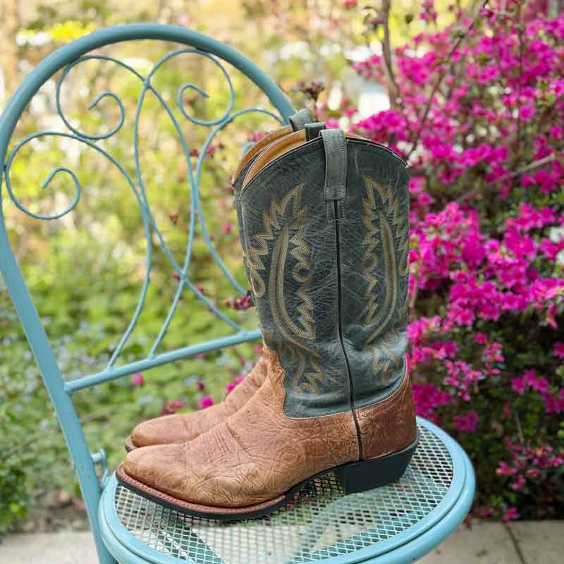 sz 11 mens Old West cowboy boots