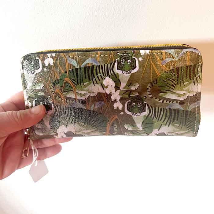 RTS Green Tiger purse