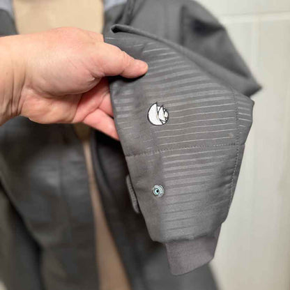 Grey True North outdoor coat