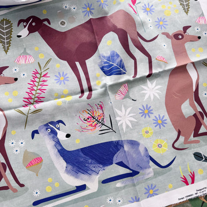 Fabric MVAM: Greyhound Australiana