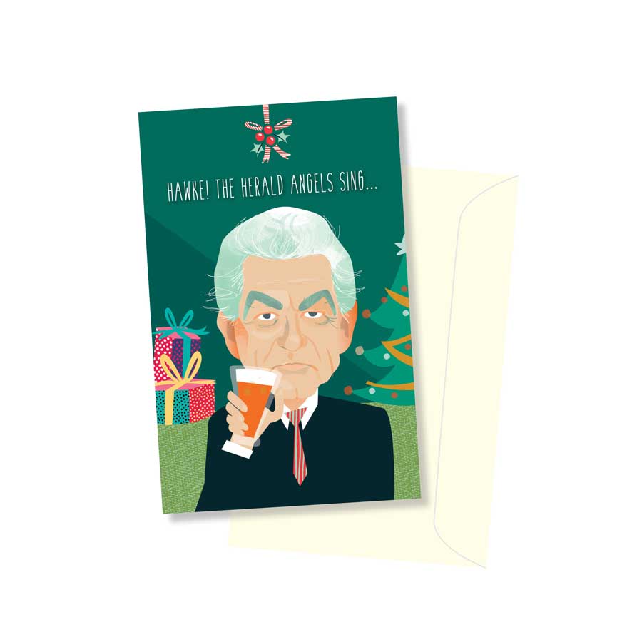 Political Christmas greeting cards