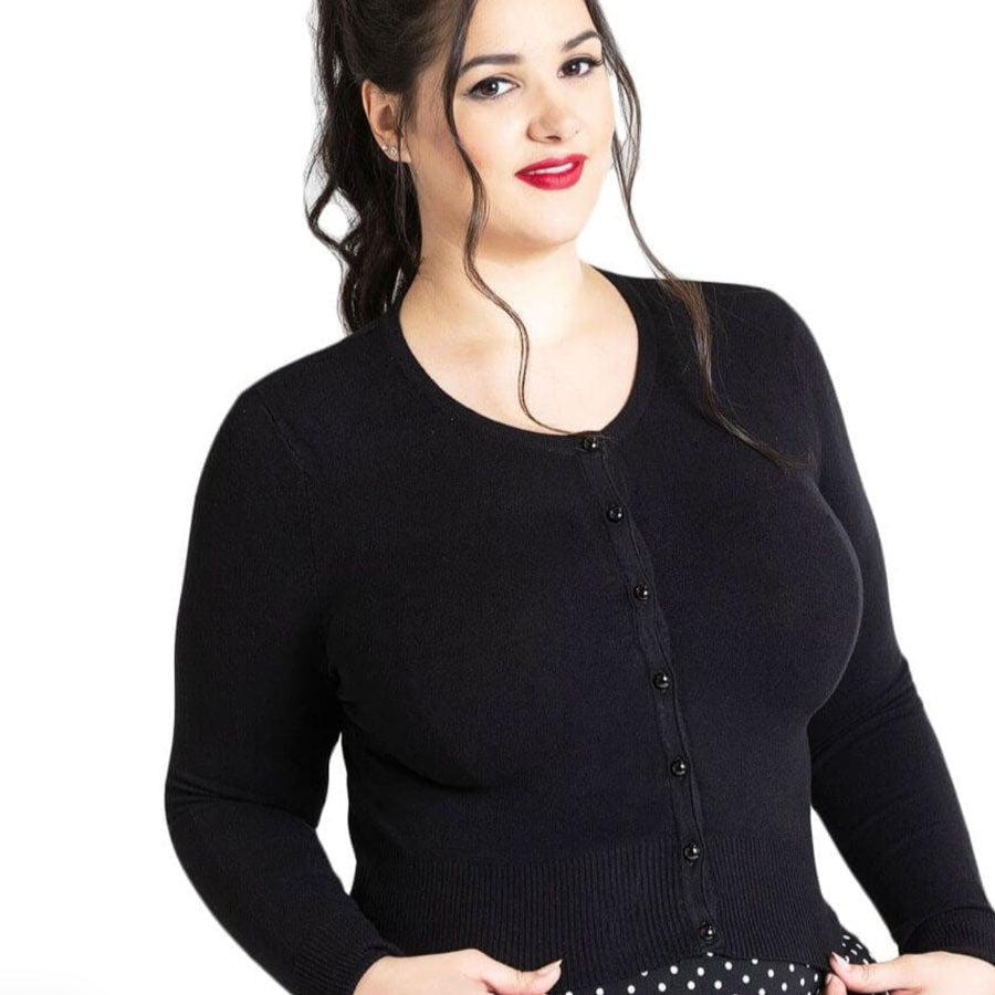 sz 4x Hell Bunny black cardigan new