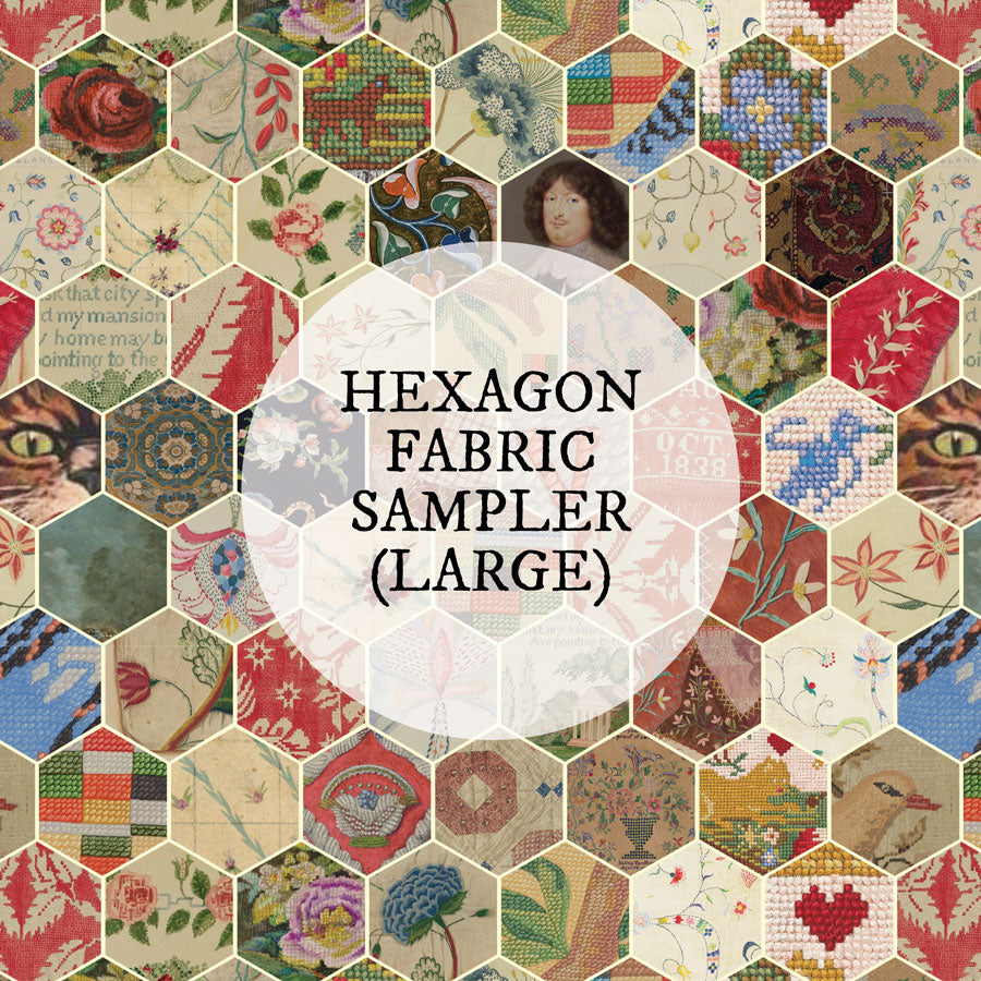 Fabric : Hexagon Fabric Sampler (large)