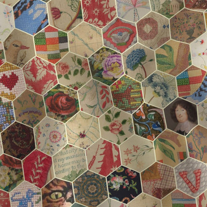 Fabric : Hexagon Fabric Sampler (large)