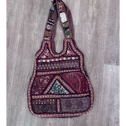 Boho shell hippie bag