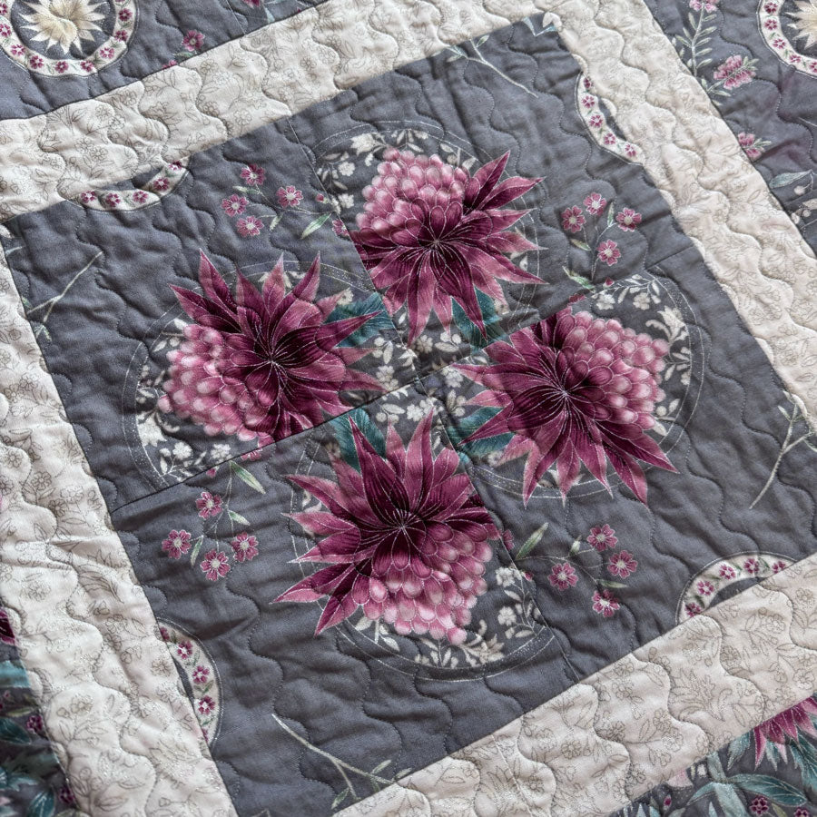 Large homemade quilt