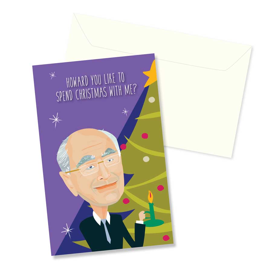 Political Christmas greeting cards