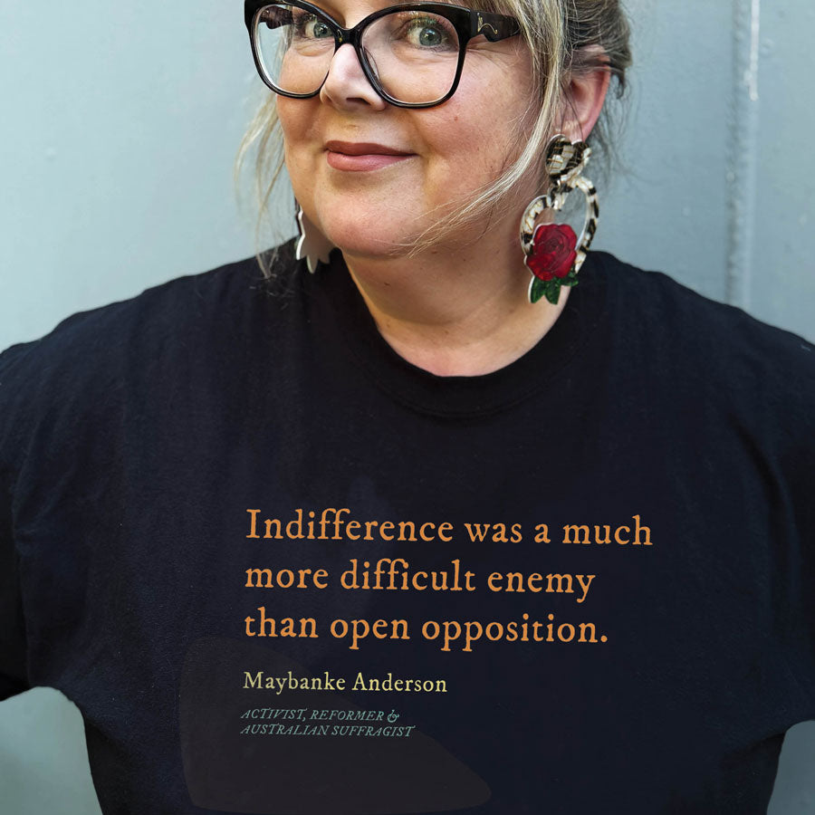 Indifference was a difficult enemy classic cotton t shirt