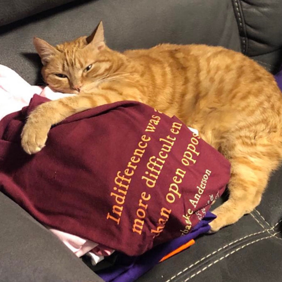 Indifference was a difficult enemy classic cotton t shirt