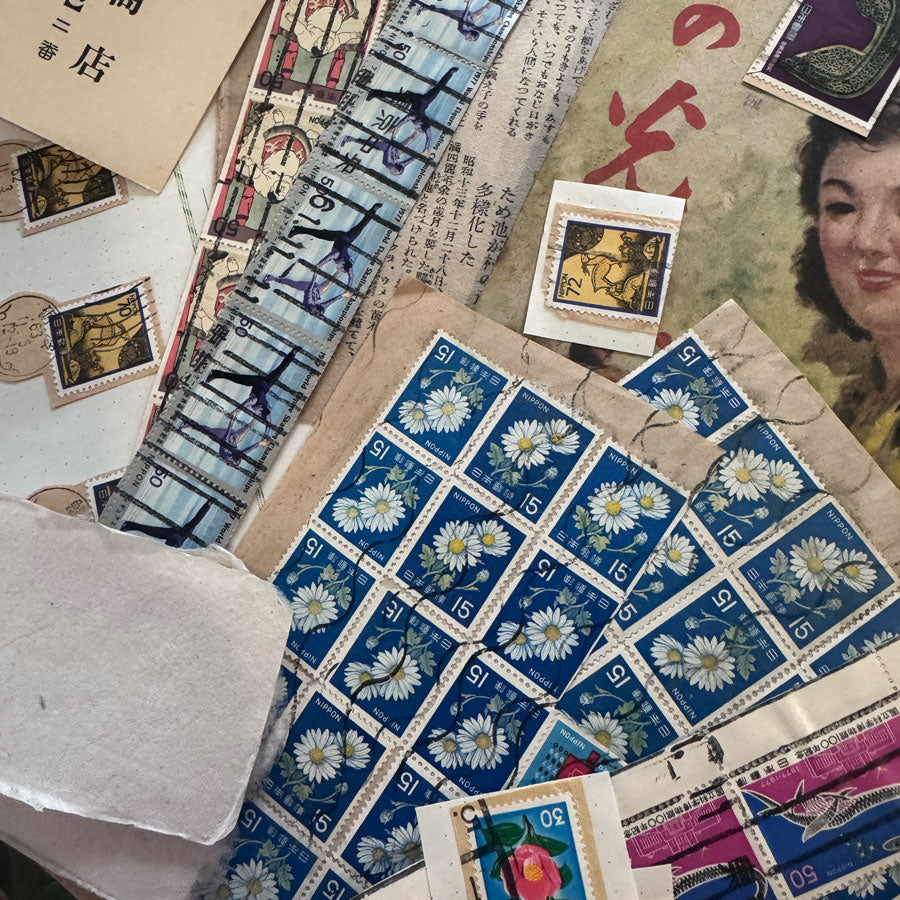 Ephemera vintage Japanese packs