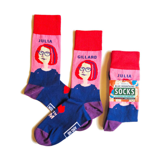 Labor Julia Gillard socks