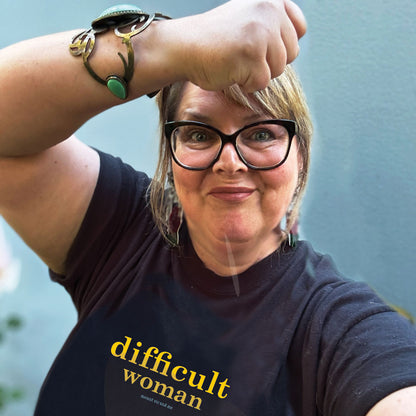 Difficult woman classic t shirt