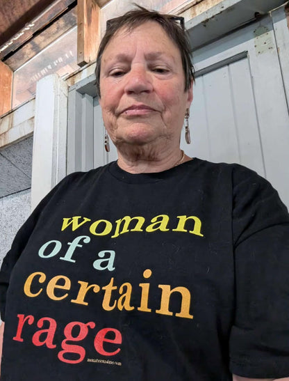 Woman of a certain rage classic cotton t shirt