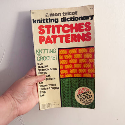 Knitting dictionary