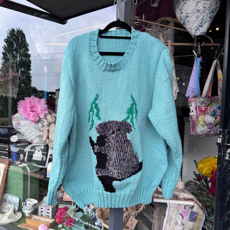 Koala handknit jumper