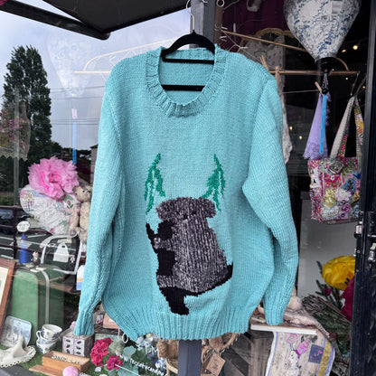 Koala handknit jumper