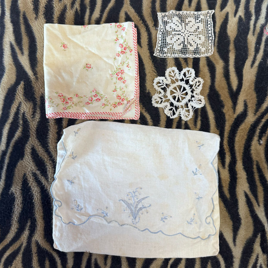 Lacy embroidery set