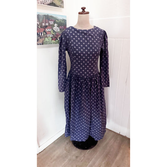sz 12 Laura Ashley blue dress
