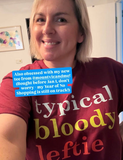 BESTSELLER Typical Bloody Leftie classic cotton t shirt