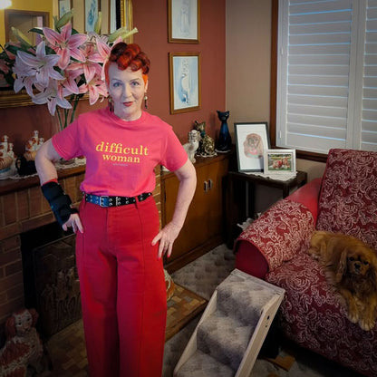 BESTSELLER Difficult woman classic t shirt