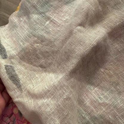 Soft linen Marrimeko fabric piece