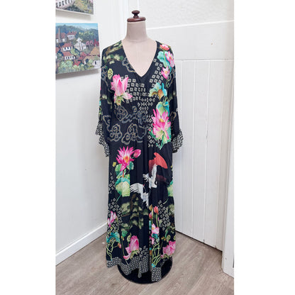 sz X Lula Soul crane dress