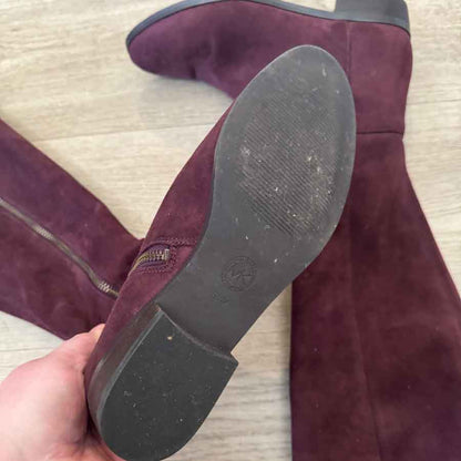sz 6.5 Michael Kors plum boots
