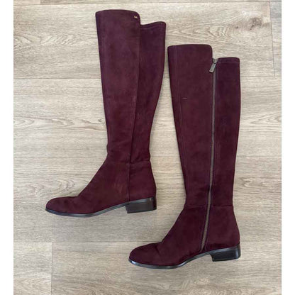 sz 6.5 Michael Kors plum boots