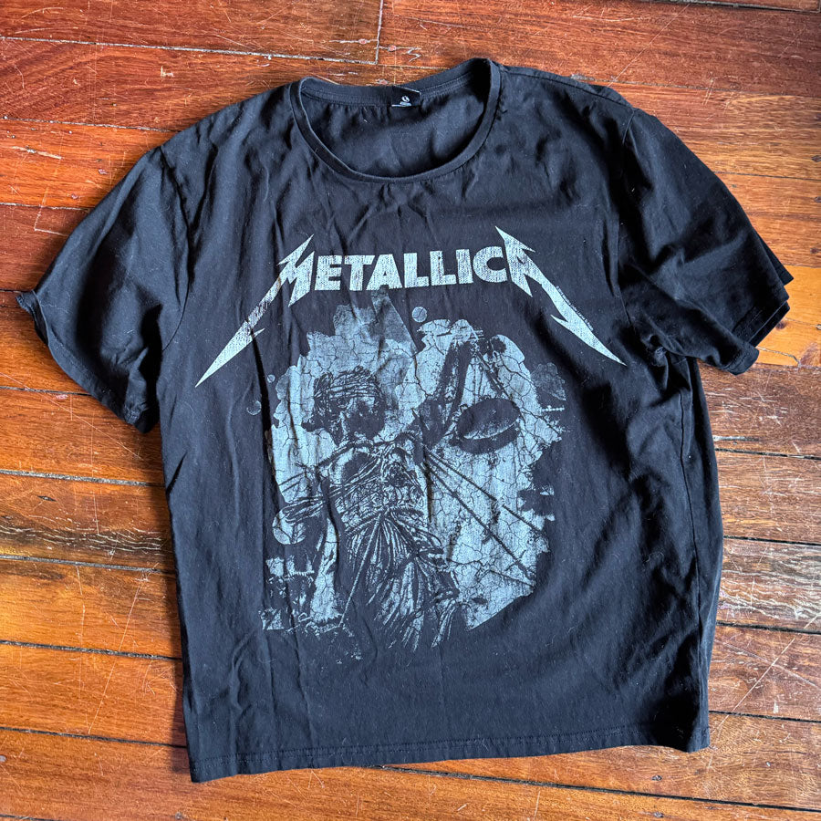 sz M Metallica official t shirt
