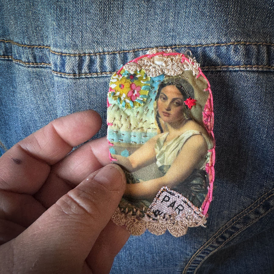 Mistress to myself brooch