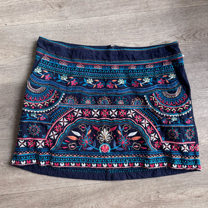 sz 20 Monsoon embroidered skirt