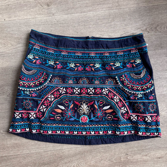 sz 20 Monsoon embroidered skirt