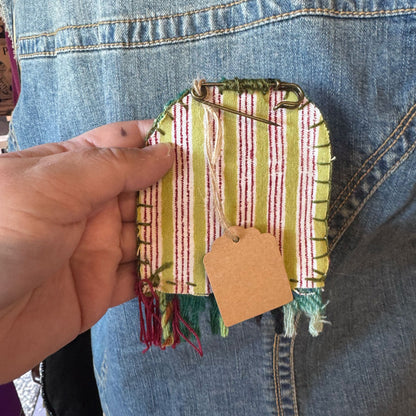 Moody moll brooch