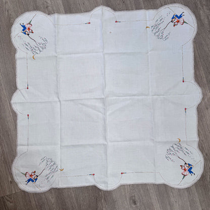 Moonlight square tablecloth