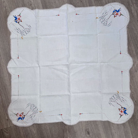 Moonlight square tablecloth