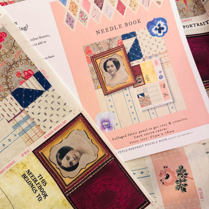 Litlte Portrait Needle Book kit