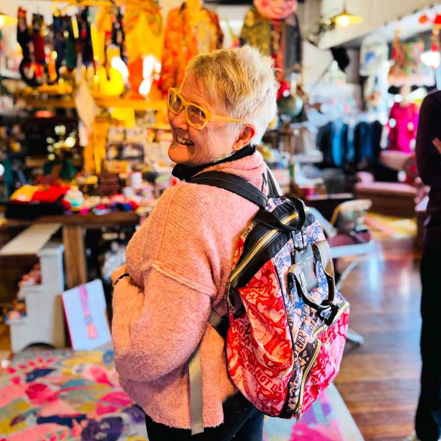 Not Now Not Ever backpack