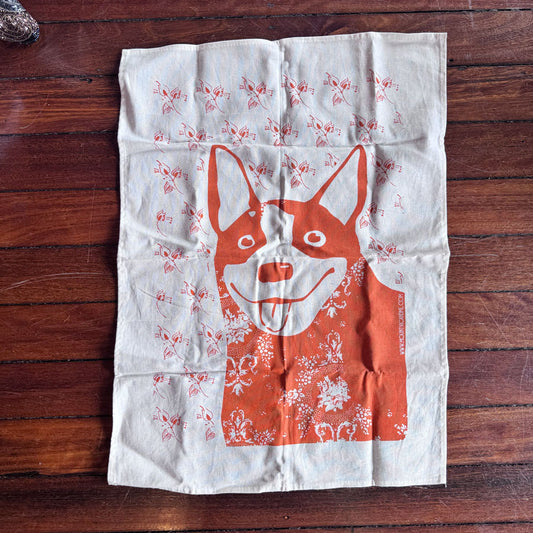 SCREENPRINTED tea towels