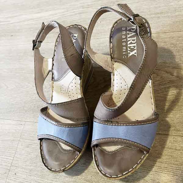 sz 38 Parax Anatomic leather wedges 440