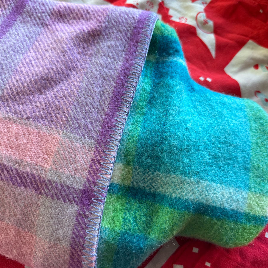 Patchwork hot water bottle cover