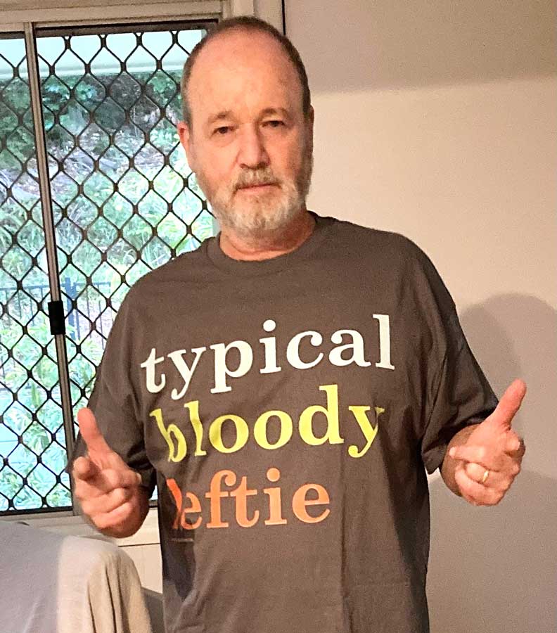 Typical Bloody Leftie classic cotton t shirt