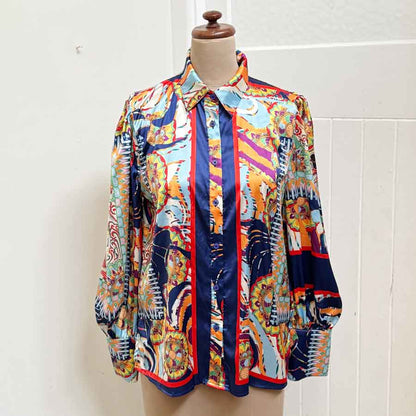 sz 12 colourful Pink Diamond shirt