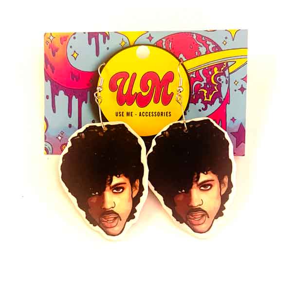 Prince Purple Reign earrings