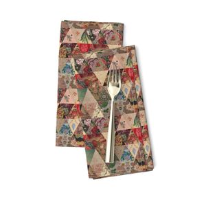 Fabric : Victorian triangle quilt small