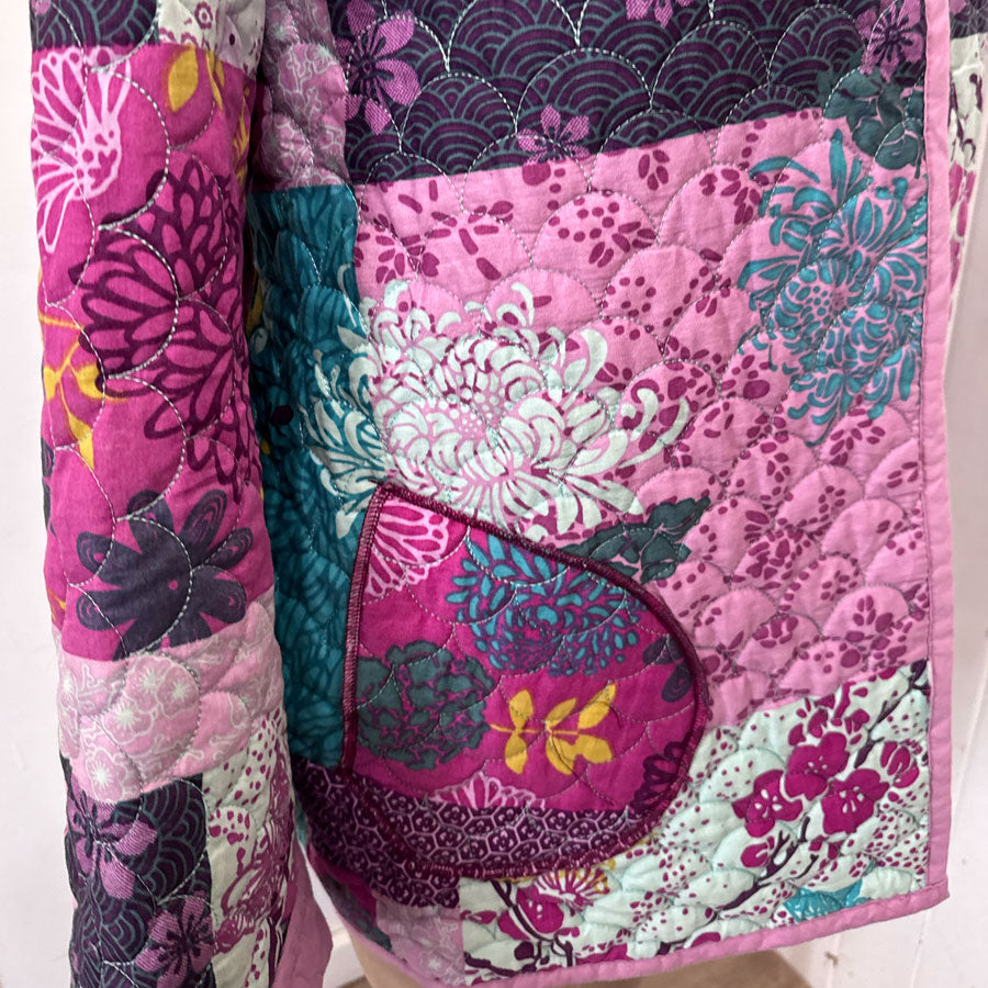 Purple Patch upcycled jacket